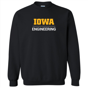 Men/Unisex Gildan Heavy Blend Crew Neck Sweatshirt -- Black