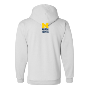 Men/Unisex Champion 9 oz., 50/50 EcoSmart Pullover Hood -- White