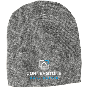 Men/Unisex Carhartt Acrylic Knit Hat -- Heather Grey / Coal Heather
