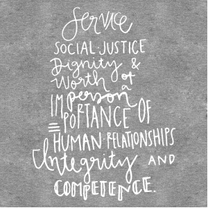 Ladies District Made Women's Very Important Tee -- Grey Frost