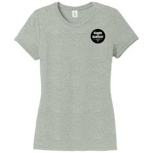 Ladies District Womens Perfect Tri Tee -- Heathered Grey