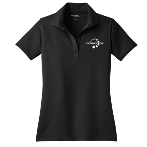 Ladies Sport Tek Ladies Micropique Sport Wick Sport Shirt -- Black