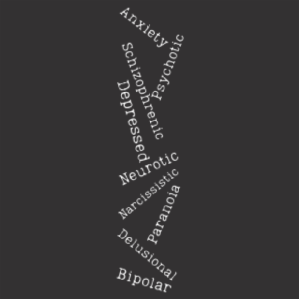 INSTITUTIONALIZED - Psych Ward Hoodie - Black