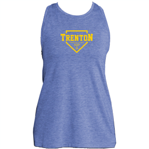 Ladies Sport-Tek Ladies PosiCharge Tri-Blend Wicking Tank -- True Royal Heather
