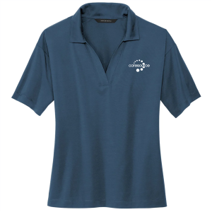 Ladies Mercer+Mettle Women's Stretch Jersey Polo -- Insignia Blue