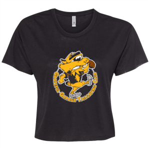 Ladies Next Level Festival Cali Crop -- Black