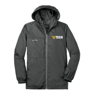 Men/Unisex Eddie Bauer Packable Wind Jacket -- Grey Steel