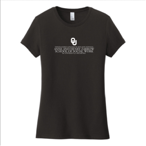 Ladies District Made Women's Very Important Tee -- Black