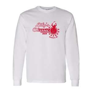 Gildan White Cotton Longsleeve T-Shirt