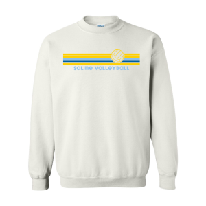 Men/Unisex Gildan Heavy Blend Crew Neck Sweatshirt -- White