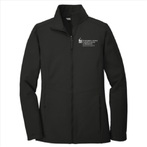Ladies Port Authority Ladies Collective Soft Shell Jacket -- Deep Black