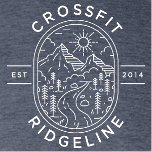 Ladies Bella Canvas Ladies' Flowy Cropped Tee -- Heather Navy