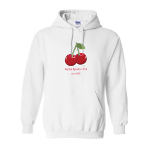 Gildan White Heavy Blend Hooded Sweatshirt