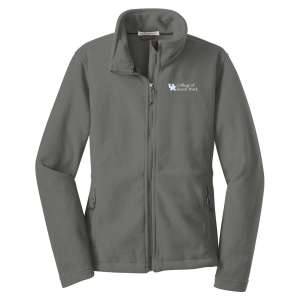Ladies Port Authority Ladies Value Fleece Jacket -- Deep Smoke