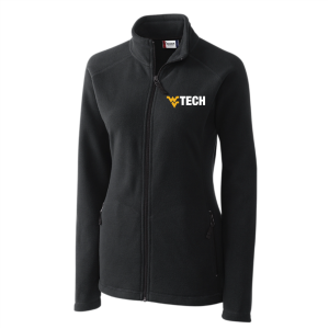 Ladies Clique Summit Performance Fleece Full Zip Women's Jacket -- Charcoal