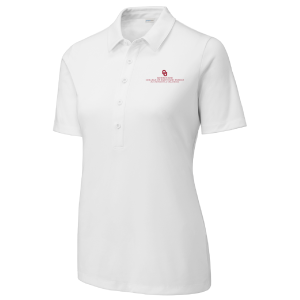 Ladies Sport-Tek Ladies Posi-Uv Pro Polo -- White