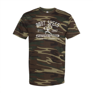 Men/Unisex Code V Adult Camo Tee -- Green Woodland