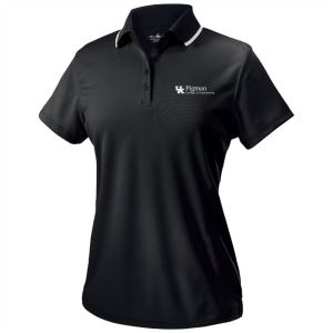 Ladies CHARLES RIVER WOMEN'S CLASSIC WICKING POLO -- Black