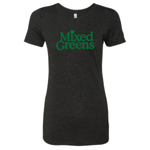 Ladies Next Level Apparel Ladies Tri Blend Crew -- Vintage Black
