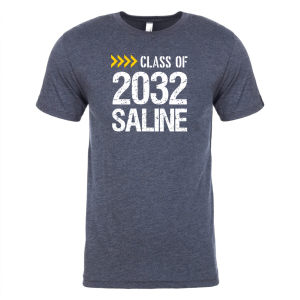 Class of 32 Men/Unisex Next Level Mens TriBlend Tee -- Vintage Navy