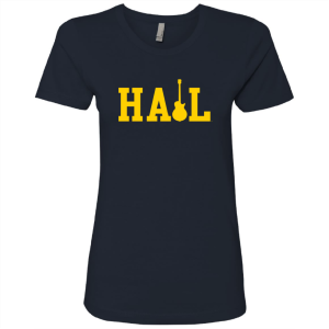 Ladies Next Level Soft Fitted Boyfriend Tee  -- Midnight Navy