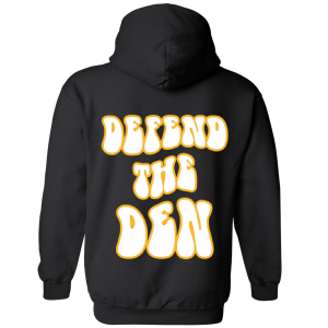 Defend The Den Sweatshirt -- Black