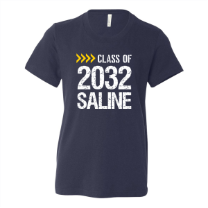 Class of 32 Youth Bella Canvas Youth Short-Sleeve T-Shirt -- Navy