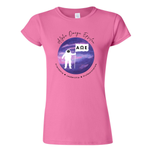 Ladies Gildan Ladies Fashion Fit T-Shirt -- Azalea