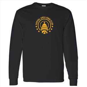 Men/Unisex Gildan Heavy Cotton Longsleeve Basic T-Shirt -- Black
