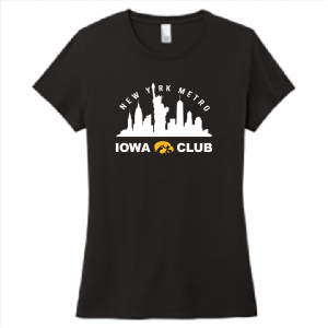 Ladies District Womens Perfect Tri Tee -- Black