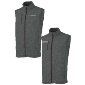 Men/Unisex Charles River Mens Pacific Heathered Vest -- Charcoal Heather