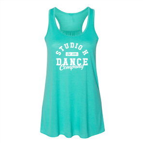 Ladies Bella Canvas Lightweight Flowy Tank -- Teal