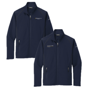 Men/Unisex Eddie Bauer Smooth Fleece Base Layer Full-Zip -- River Blue