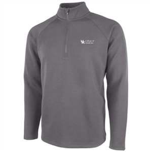 Men/Unisex Charles River Men's Seaport Quarter Zip -- Grey