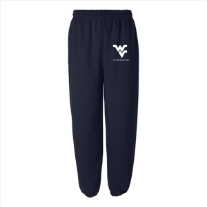 Men/Unisex Gildan Elastic Bottom Sweatpants -- Navy