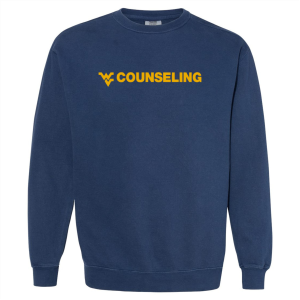 Men/Unisex Comfort Colors Crewneck Sweatshirt -- True Navy