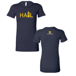 Ladies Bella Canvas Soft Fitted The Favorite Tee -- Navy