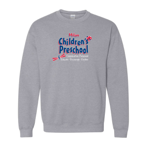 Men/Unisex Gildan Heavy Blend Crew Neck Sweatshirt -- Sport Grey