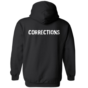 INSTITUTIONALIZED - Corrections Hoodie - Black