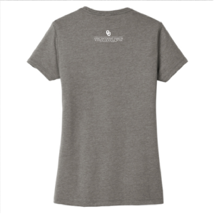 Ladies District Made Women's Very Important Tee -- Grey Frost