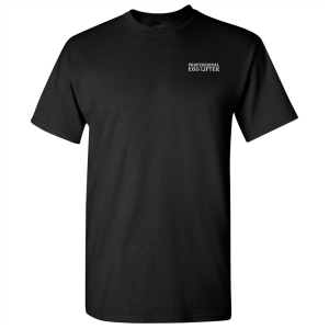 Gildan Black Cotton T-Shirt