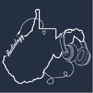 Headphones Design Men/Unisex Gildan Heavy Cotton Basic T-Shirt -- Navy