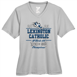 Ladies Team 365 Ladies Zone Performance T-Shirt -- Sport Silver