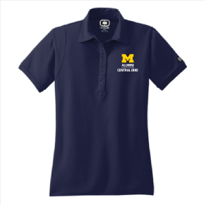 Ladies Ogio Jewel Wicking Polo -- Navy