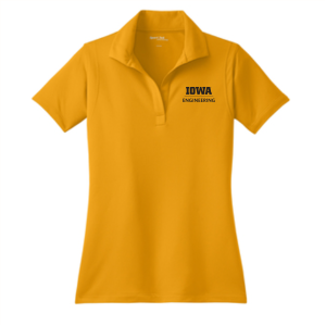 Ladies Sport Tek Ladies Micropique Sport Wick Sport Shirt -- Gold