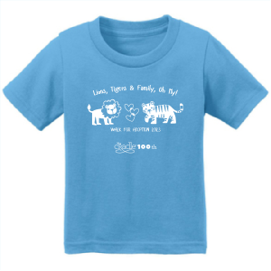 INFANT Port & Company Core Cotton Tee -- Aquatic Blue