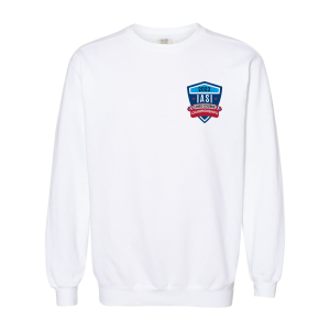 Men/Unisex Comfort Colors Crewneck Sweatshirt -- White