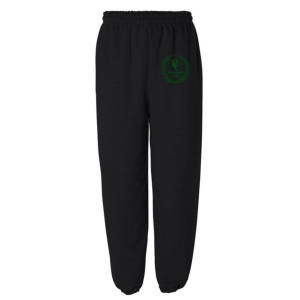 YOUTH Basic Elastic Bottom Sweatpants -- Black