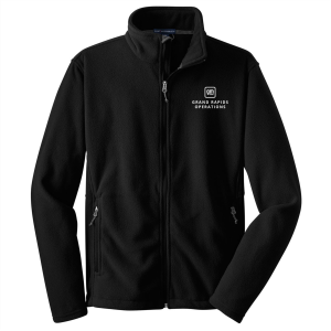 Men/Unisex Port Authority Value Fleece Jacket -- Black