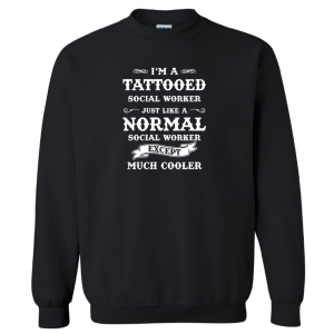 Men/Unisex Gildan Heavy Blend Crew Neck Sweatshirt -- Black